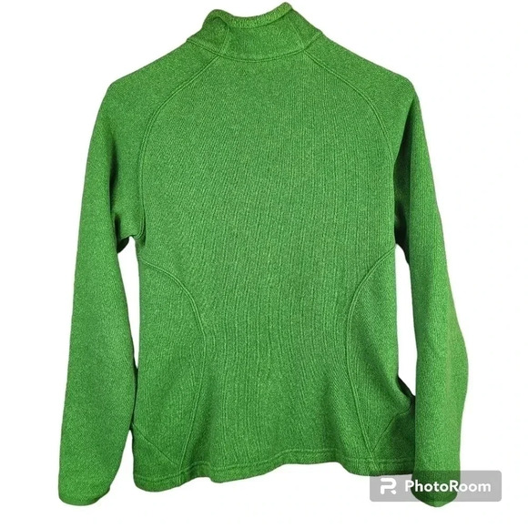 LANDS' End quarter zip pullover sweater - Picture 3 of 9